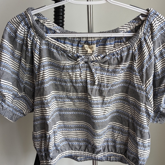 NWT madewell summer cotton croptop - Picture 1 of 5